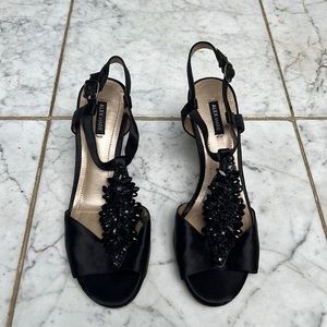 Alex Marie black heels.  With gem application